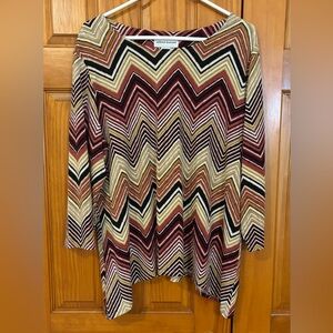 Women’s Sz XL Alfred Dunner Long Sleeve Blouse